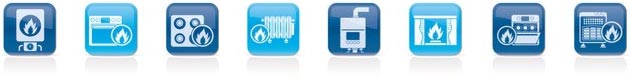 gas appliance icons