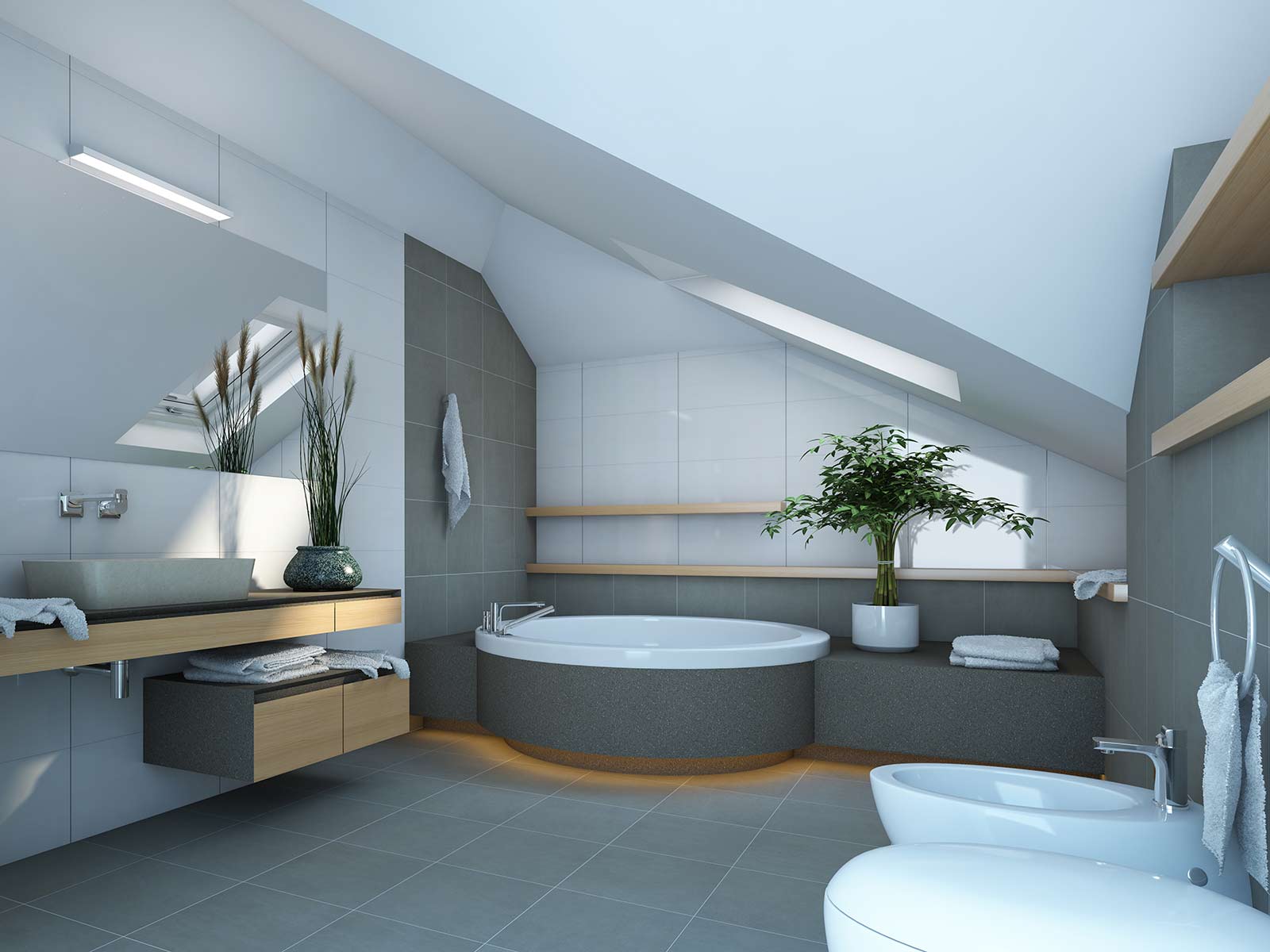 Beautiful deluxe bathrooms bespoked by SHB