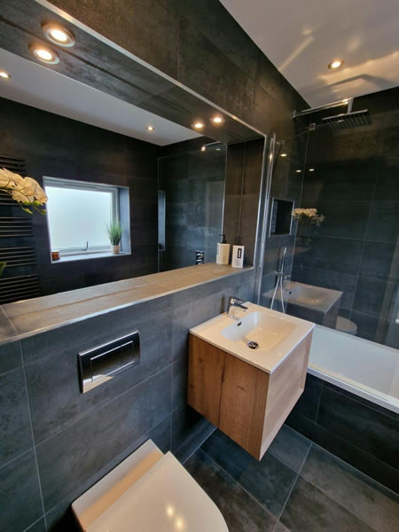 Classy Bathrooms bespoked by SHB for West Midlands homes