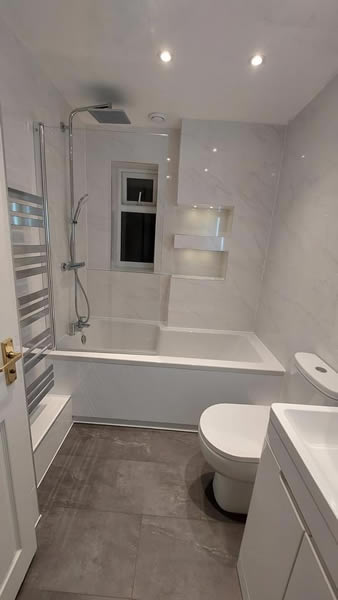 Deluxe Compact Bathroom by SHB West Midlands