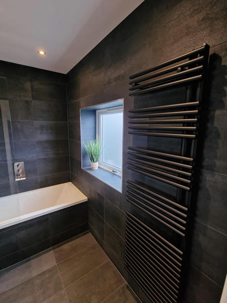 Stylish Modern Bathroom by SHB Birmingham