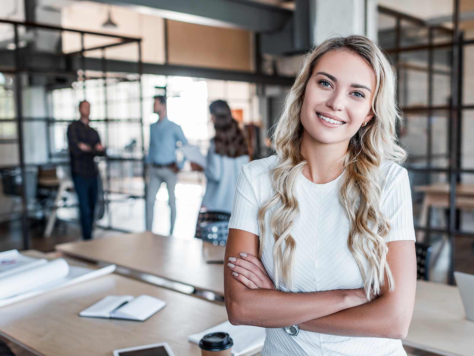 Business owner comfortable after new HVAC installation