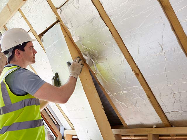 Home insulation saves on energy bills